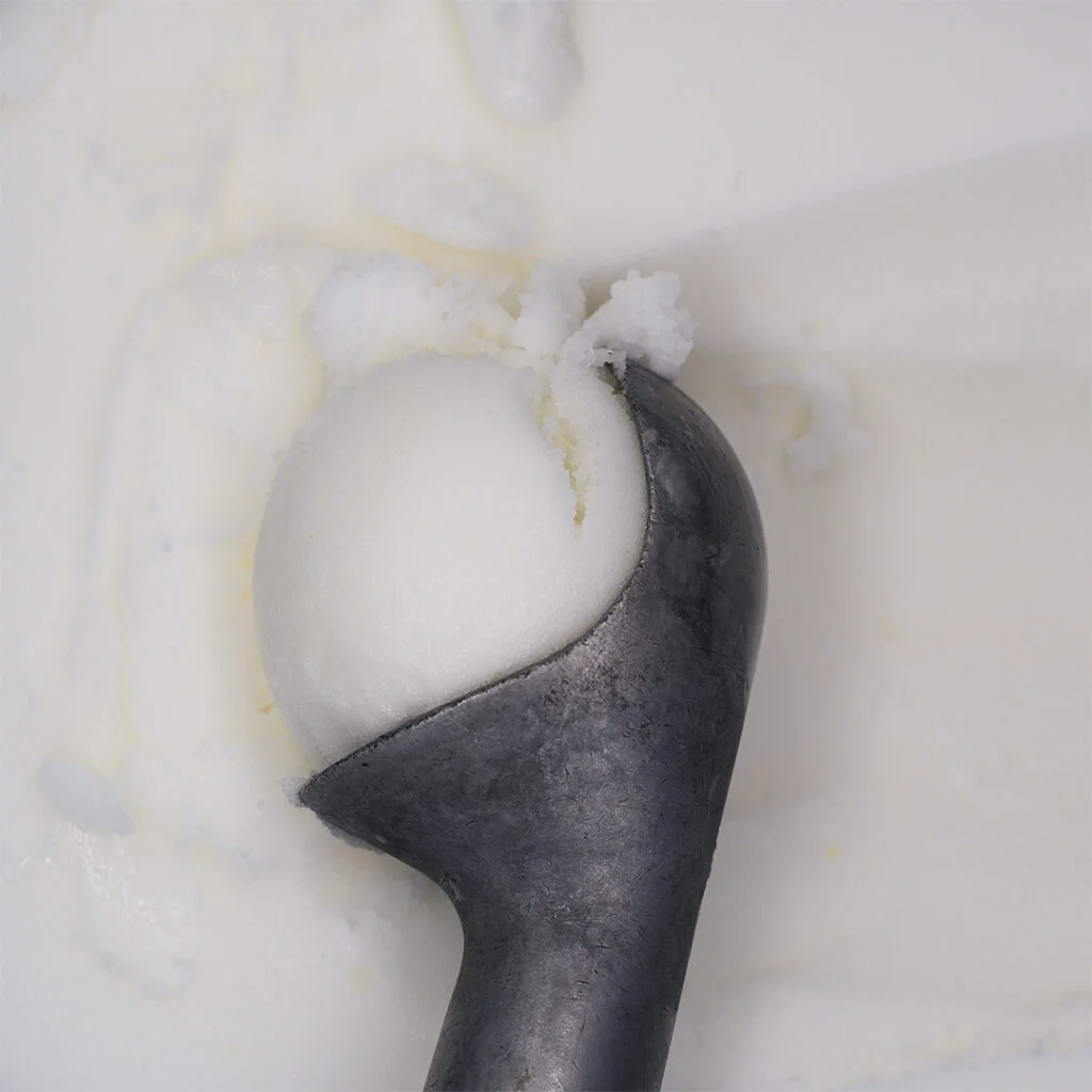 Lemon Sortbet Scoop